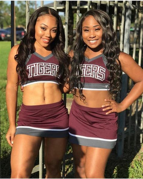 pin by caineandjada on hbcu [flagship of america] cheerleading outfits cheer girl black