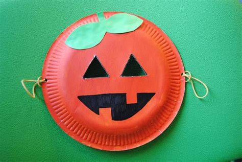 Pompoen Masker Maken Halloween Knutsels Op Kinderinternet De