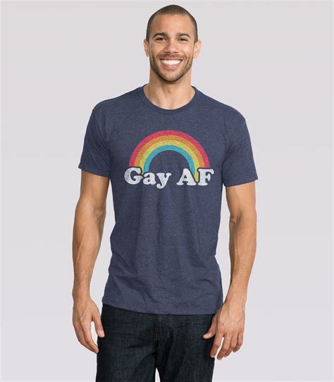Gay Af Mens T Shirt Headline Shirts
