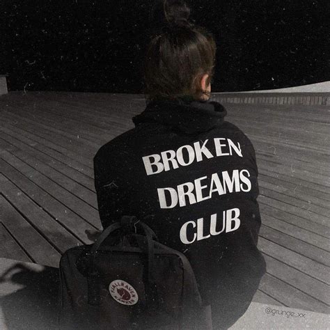 Broken Dreams Club Hoodie Aesthetic Hoodie Aesthetic Grunge E Girl