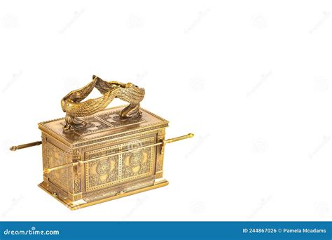 The Ark Of The Covenant On A White Background Stock Photo Image Of