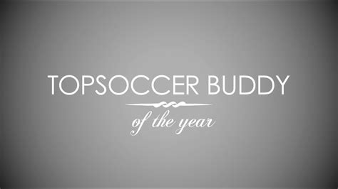 2014 Us Youth Soccer National Topsoccer Buddy Of The Year Award Youtube