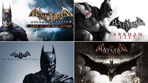 Pick One Which Of These Batman Arkham Games Is Your Favourite Pure