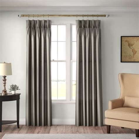 Extra Wide Pinch Pleated Drapes Wayfair