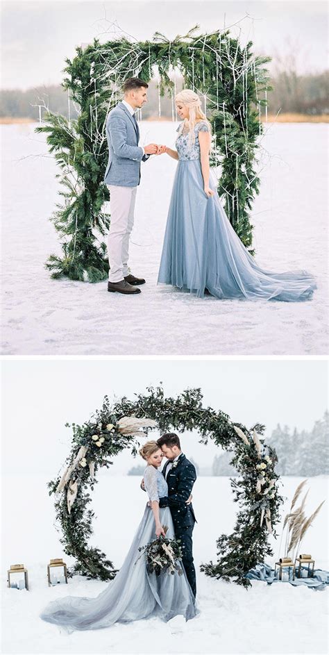 10 Winter Wedding Theme Images Evainthefashionland