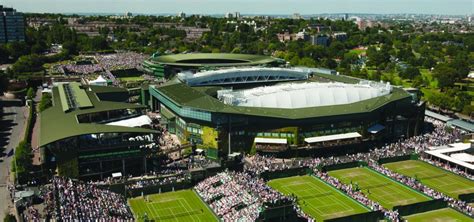 Championship tennis tours sells excellent debenture level tickets for the. Great London Buildings - The Courts of Wimbledon - Londontopia