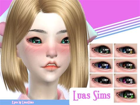 Luassims Fairy Eyes Eyes 002 Fairy Eyes Sims Mermaid Eyes