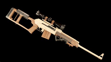 Wallpaper Saiga I2 308 Sniper Rifle Military 12271