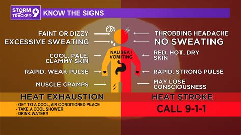 Know The Signs Heat Exhaustion Heat Stroke Ph