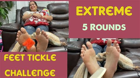 Feet Tickle Challenge Funny Challenge Tickle Challenge Couple