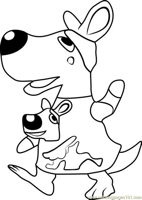 Download Sylvia Animal Crossing Coloring Page - Free Animal ...