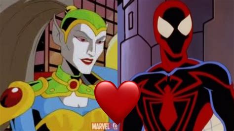 Spider Man X Lady Vermin Scenes Spider Man Unlimited 1999 Youtube