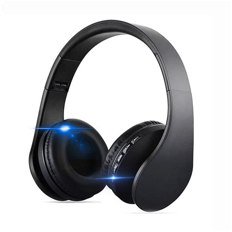 Bluetooth Headphones Over Ear Wireless Headset Hi Fi Stereo Foldable