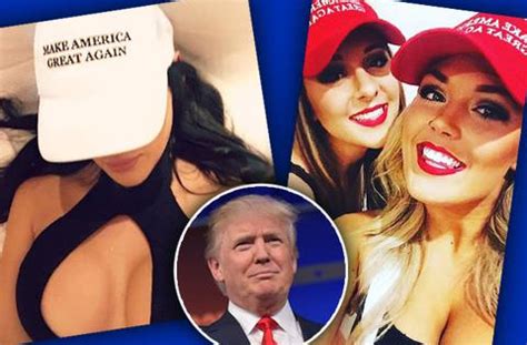 Move Over Obama Girl Babes Go Nude For Donald Trump