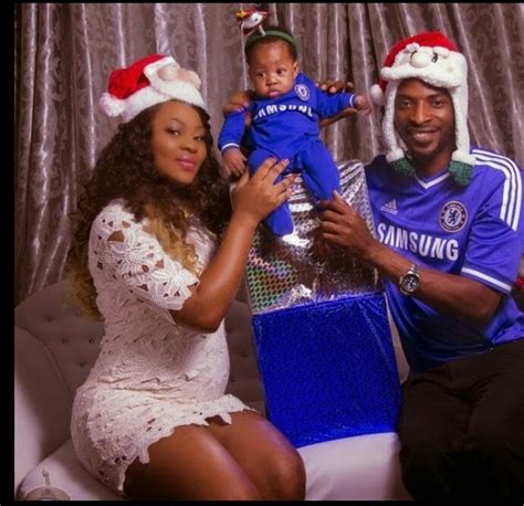9ice Shares Adorable Photos With Wife And Daughter Michelle In Chelsea Fc