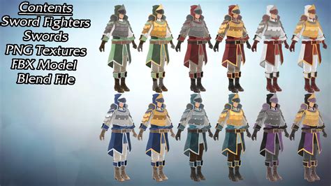Sword Fighters Fire Emblem Warriors 3d Model By Ninetalescommander On