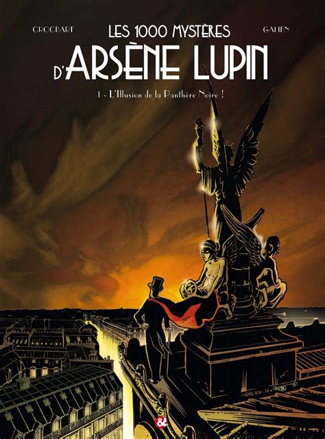 Les aventures d'Arsène Lupin croquées par un dessinateur de Normandie