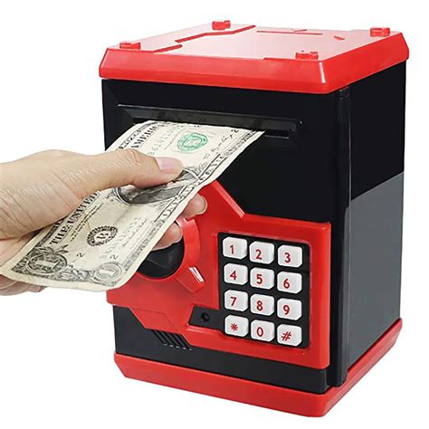 Electronic Piggy Bank Safe Money Box For Children Digital Coins Cash
