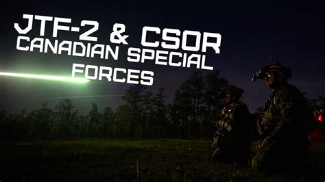 Jtf 2 And Csor Canadian Special Forces Youtube