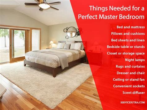 17 Essential Things Needed For A Perfect Master Bedroom Servicesutra