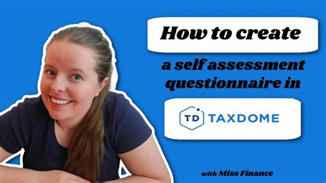 How To Create A Self Assessment Questionnaire In Taxdome Taxdome