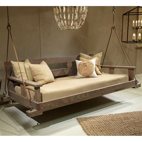 Lowcountry Originals Driftwood Swinging Bed Laylagrayce