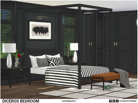 Diceros Bedroom By Wondymoon Liquid Sims