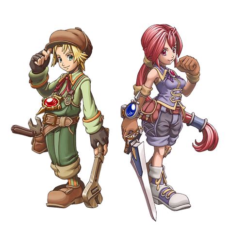 Dark Cloud Dark Chronicle Max Monica Minitokyo