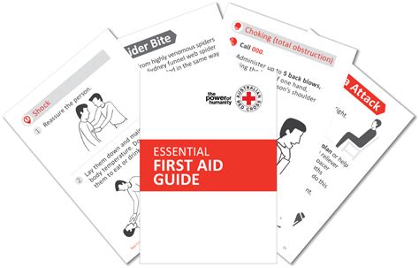 First Aid Essentials Guide Australian Red Cross