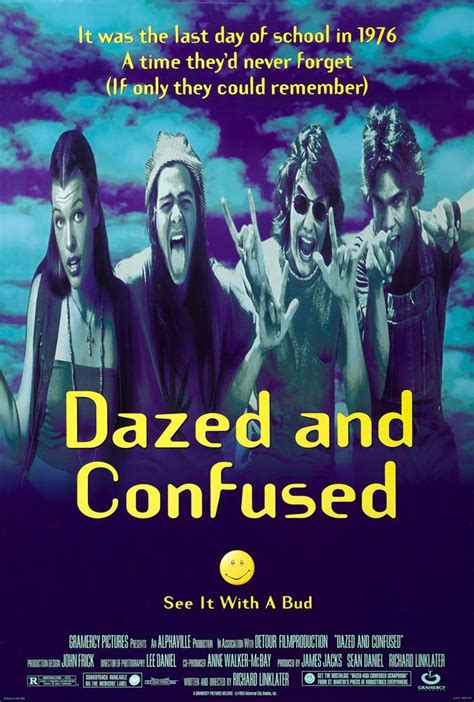 Dazed And Confused 1993 Movie Poster Fonts In Use