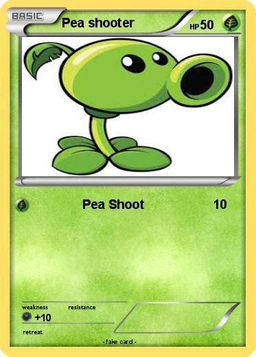 Pokémon Pea Shooter 114 114 Pea Shoot My Pokemon Card