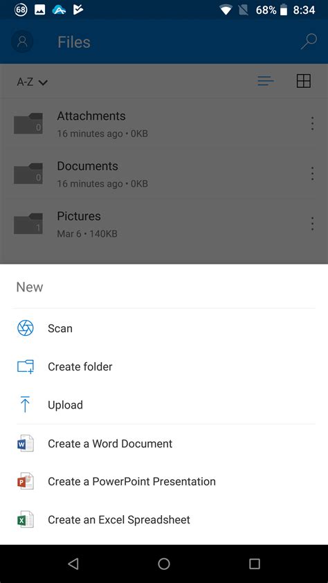 Microsoft Rolls Out New Look For Onedrive On Android