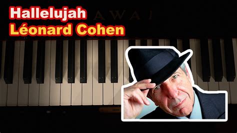 Hallelujah Léonard Cohen Piano Cover Youtube