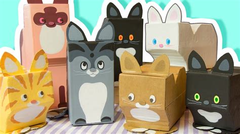 Diy Decorate Your Room With Cats Cardboard Crafts To