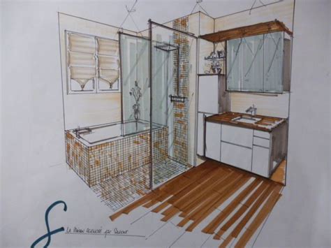 Découvrez nos salles de bains complètes ainsi qu'un ensemble d'équipements pour les salles de bains afin de réaliser le projet d'agencement de vos rêves. Croquis # salle de bain # | Dessin deco, Dessin de ...