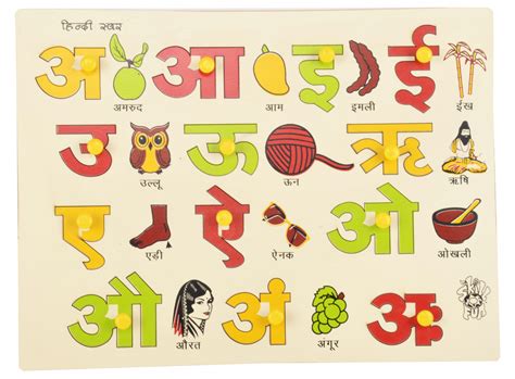 German phonetics is a bit more challenging as it contains different phonemes and special vowels that influence pronunciation and are not represented in many . Hindi Vowel Tray With Picture (With Knobs) - Mumma World