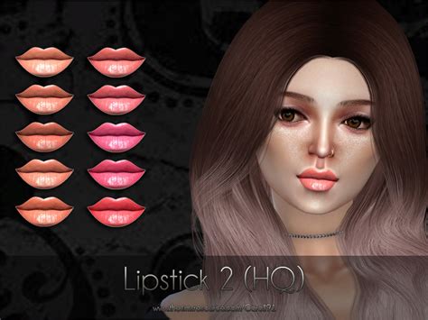 The Sims Resource Lipstick 2 Hq