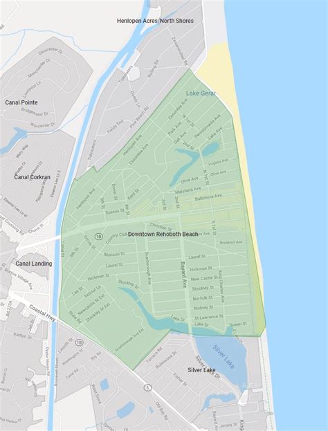 City Of Rehoboth Beach Zoning Map My Xxx Hot Girl