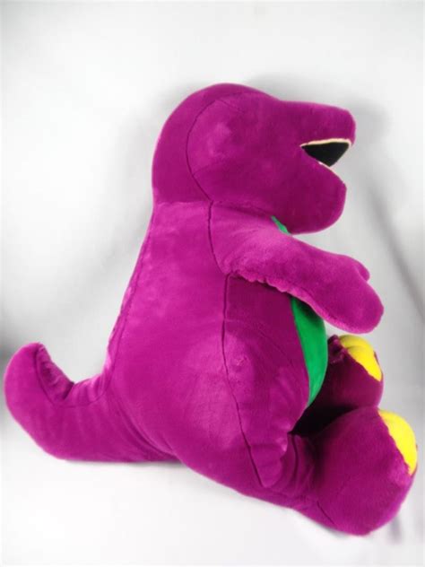 Huge Jumbo Barney The Purple Dinosaur Plush Doll 36 Tall 3 Feet Tall X