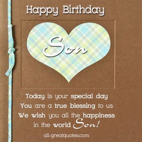 Free Birthday Cards For Son Happy Birthday Son Happy Birthday Son