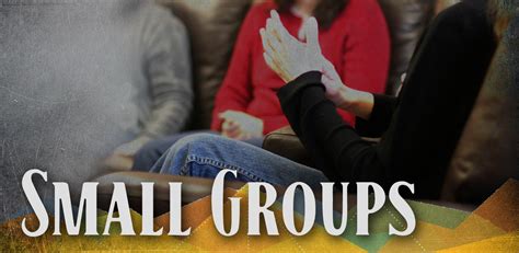 Small Groups Alliance Church Of Little Falls