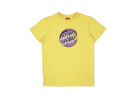 Santa Cruz Youth Stipple Wave Dot T Shirt Shop Online Reef Clothing
