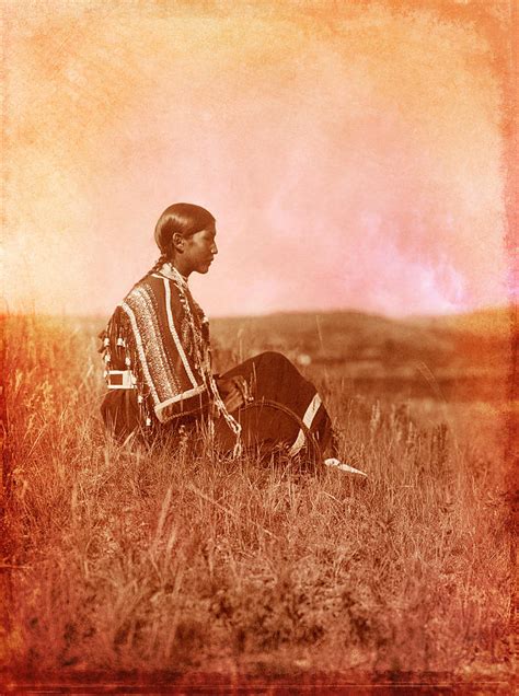 Native American Piegan Blackfeet Woman Photograph By Cat Whipple Fine Art America