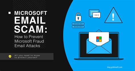 Microsoft Email Scam How To Prevent Microsoft Fraud Email Attacks Gridinsoft Blogs