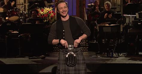 Glasgow Actor James Mcavoy Hosted Snl In The Most Scottish Way Possible