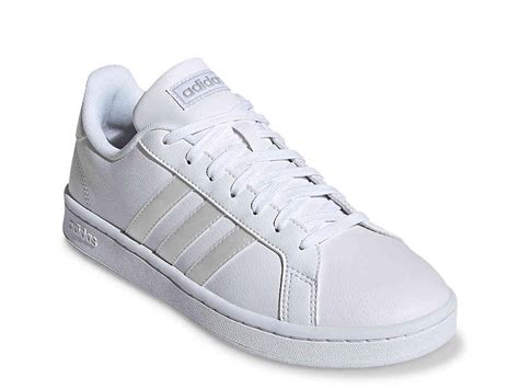 Adidas Leather Grand Court Sneaker In White Lyst