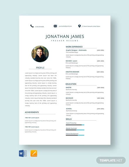 In your profile, it is important to include keywords in order to improve your chance of being found and noticed. Sample Resume For Fresh Graduate - Example Of Resume For ...