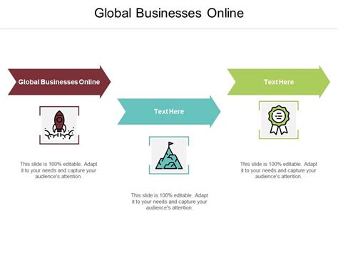 Global Businesses Online Ppt Powerpoint Presentation Gallery Template