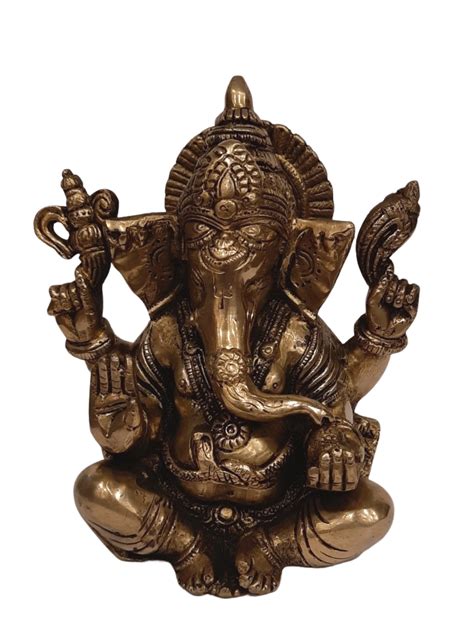 Brass Ganesh Statue