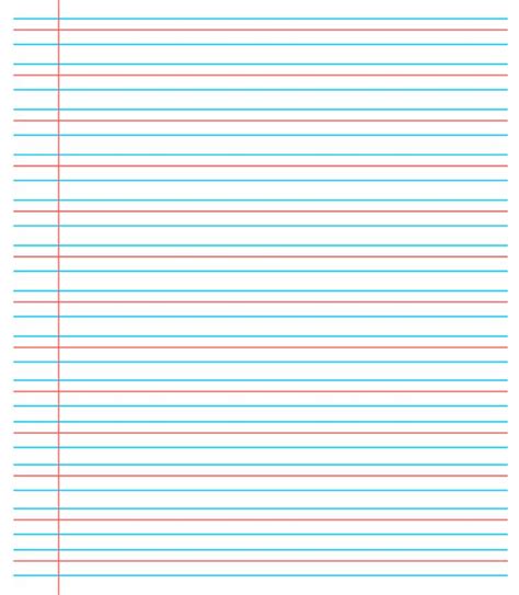 ️20 Free Printable Blank Lined Paper Template In Pdf ️
